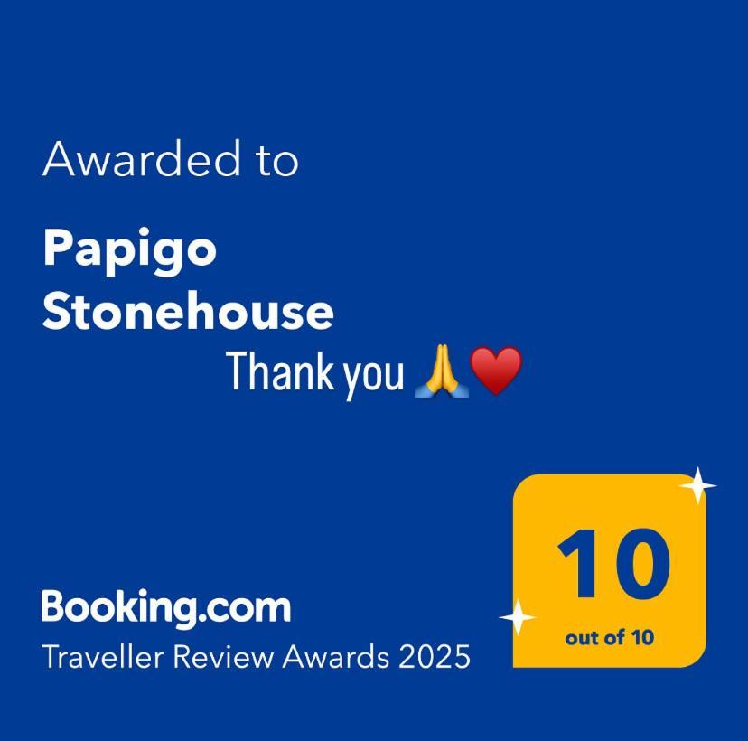 Papigo Stonehouse Villa ภายนอก รูปภาพ